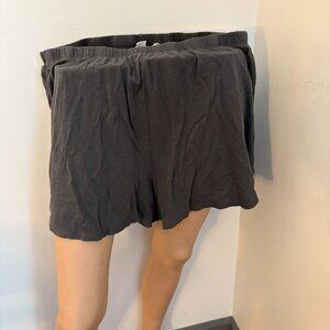 Old Navy Gray Pajama Shorts Size XL Soft Lounge Sleepwear 3" Inseam